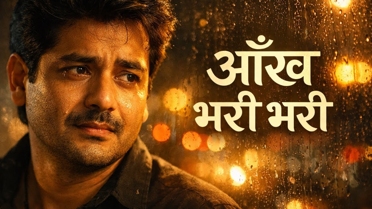 AANKH BHARI BHARI | 90s Bollywood Heartbreak Song | Kumar Sanu Era Feel | Sad Romantic