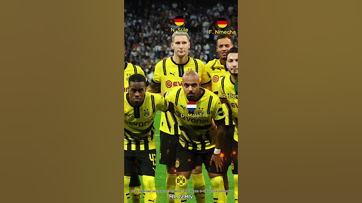 Real Madrid vs Borussia Dortmund || Uefa Champions League 24/25 || Round 03 || Dortmund Squad #c1