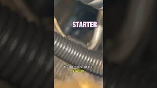 Starter replacement for BMW N62 V8 4 8L