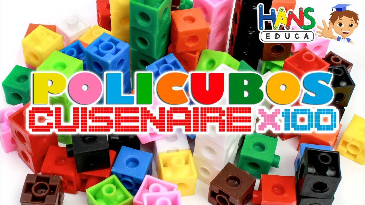 POLICUBOS / CUBOS MULTIENCAJE - HANS EDUCA