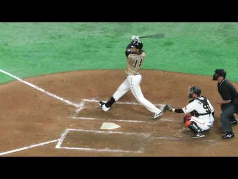 オープン戦 巨人－日本ハム  20170323 東京ドーム 日本ハム・大谷翔平選手が オープン戦トップとなる ４号ソロを放った。