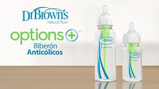 Set x 2 Teteros Estándar 4oz Options + Azul - Dr. Browns