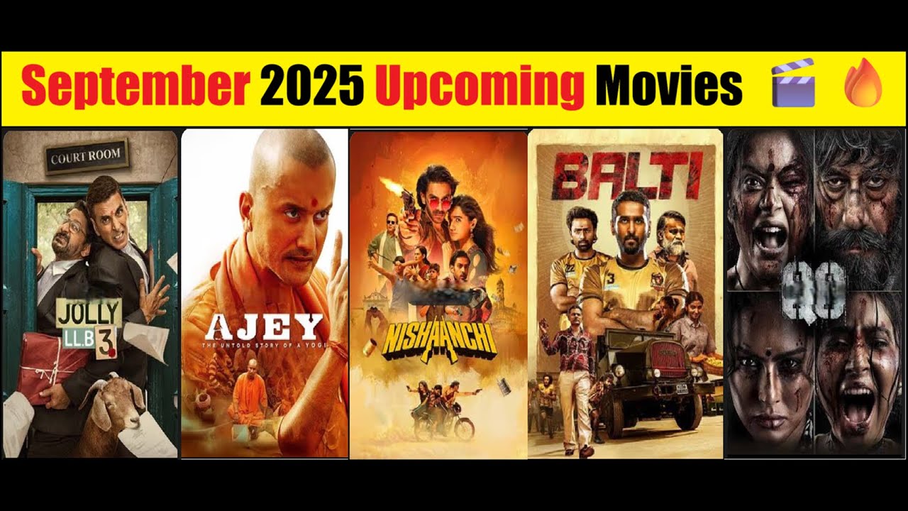 September 2025 Upcoming Movies | September 2025 Movie Releases in Hindi ...