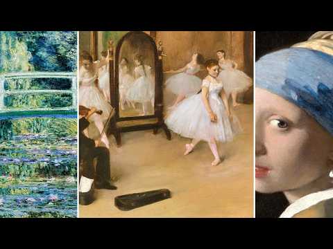 Masterpieces TV — Silent Art Gallery · August 29 Morning | Degas · Dancing Class & others