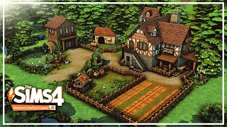 Medieval Farm | The Sims 4 Speed Build | #MedievalHenfordCountyCollab