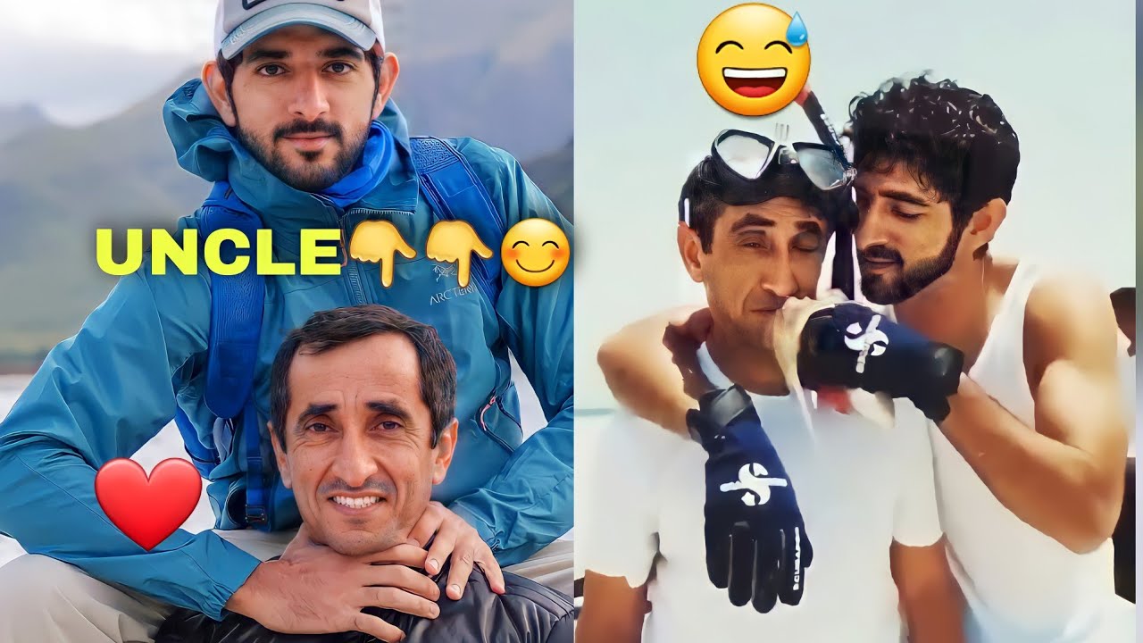 Fazza & Uncle Saeed ❤😊 Best Funny Moments 🎬