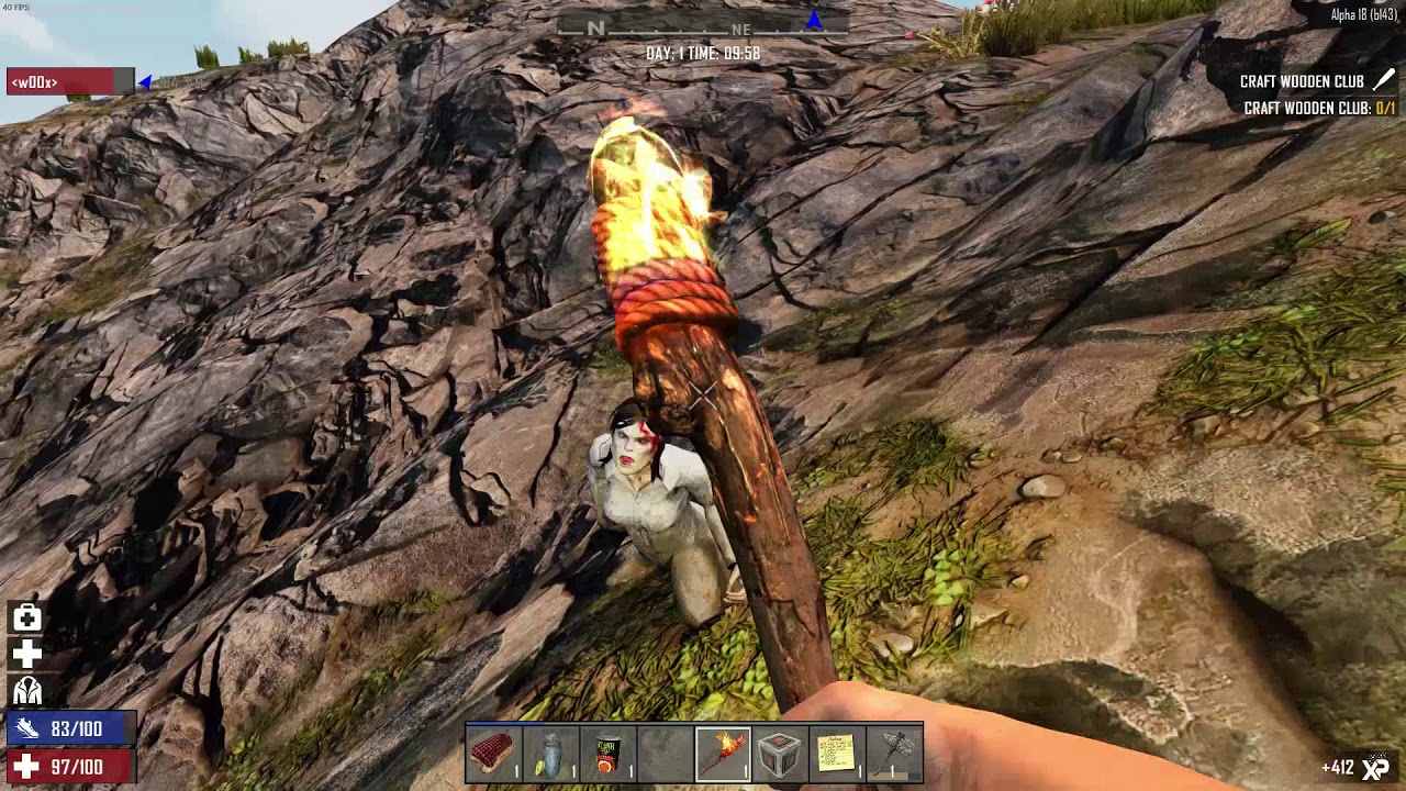 7 Days to Die Alpha 18 - Ищем место для нового дома - #1 (mr.Андрей и dr.Саня)