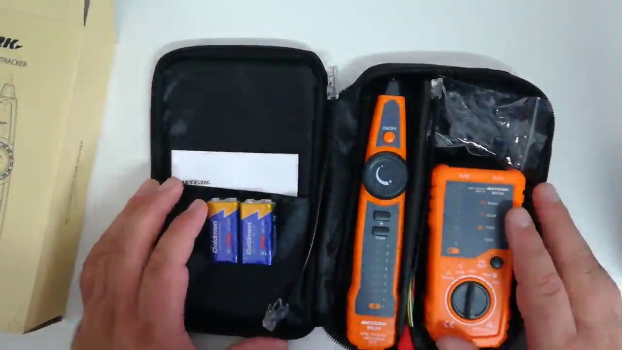 Tester per Cavi RJ45 RJ11 Rilevatore Ethernet Professionale Strumenti