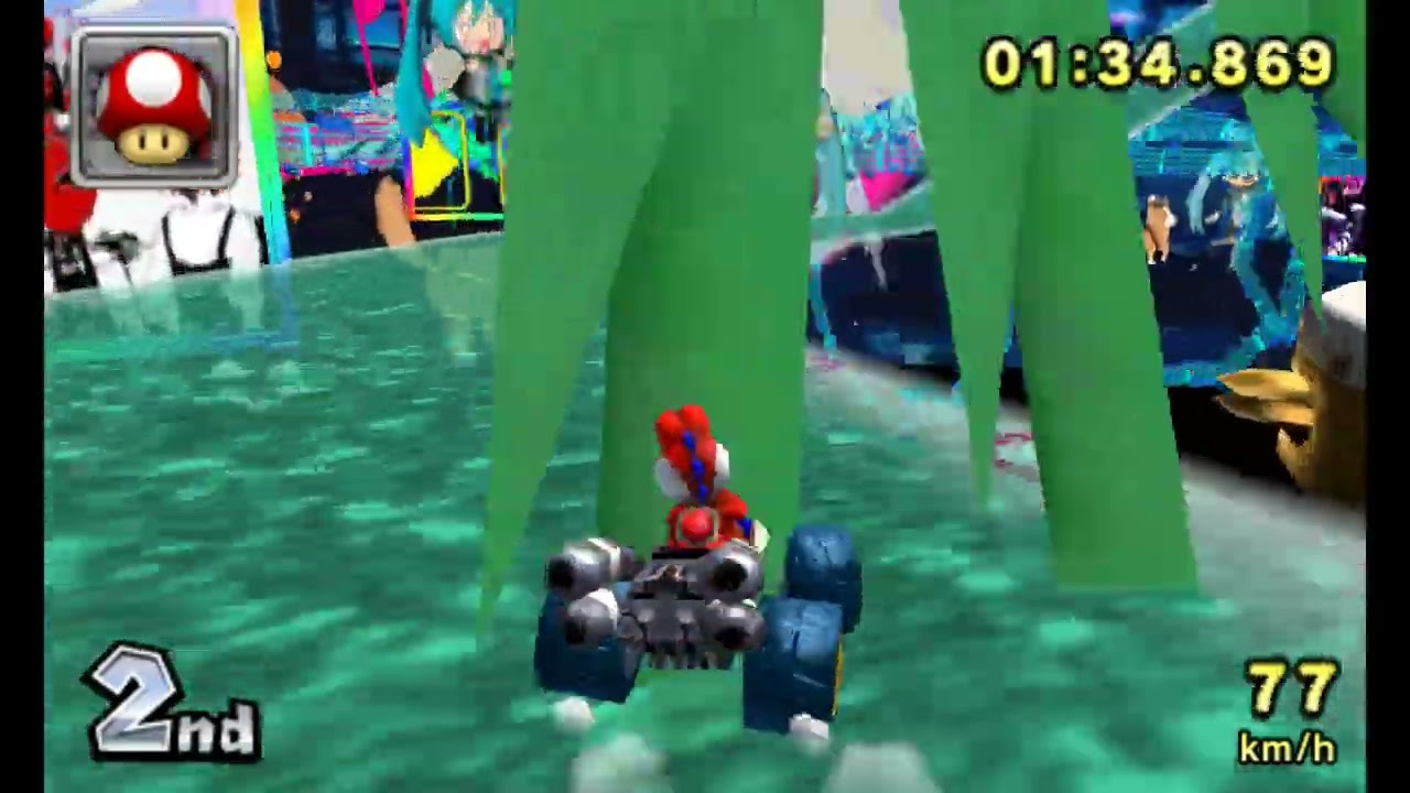 Miku's Birthday Spectacular (v5) by Stewie1.0, PabloMK7 - Mario Kart 7: Custom Track [1080p 60fps]