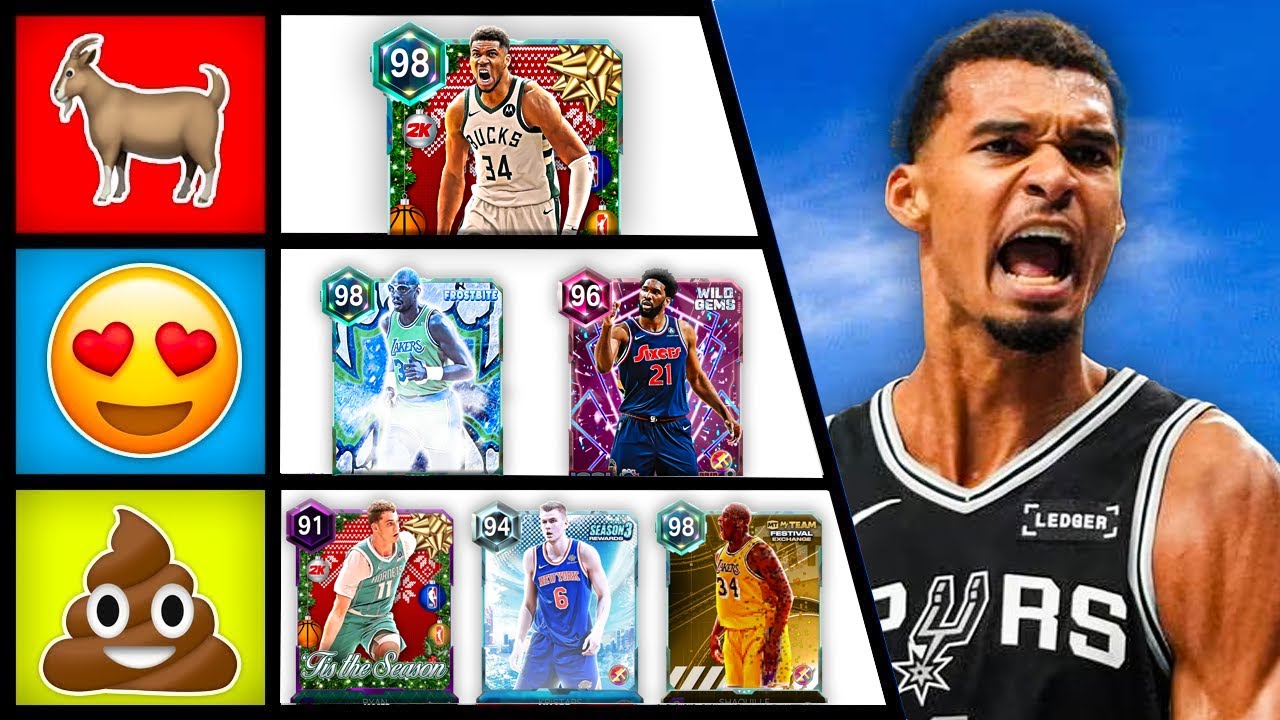 Рейтинг лучших центровых в режиме MyTEAM в NBA 2K26!! (Список уровней)