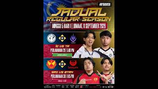 🔴LIVE | MPL MY Season 18 DAY 1 WEEK 5 | MLBB