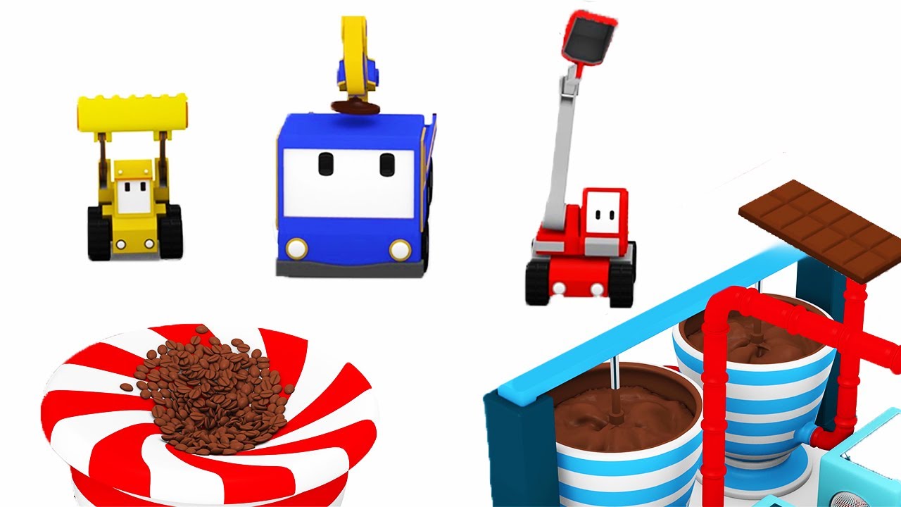 La FABBRICA di CIOCCOLATO Impara con i Piccoli Camion 👶 🚚 Cartone animato educativo per i La FABBRICA di CIOCCOLATO Impara con i Piccoli Camion 👶 🚚 Cartone animato educativo per i