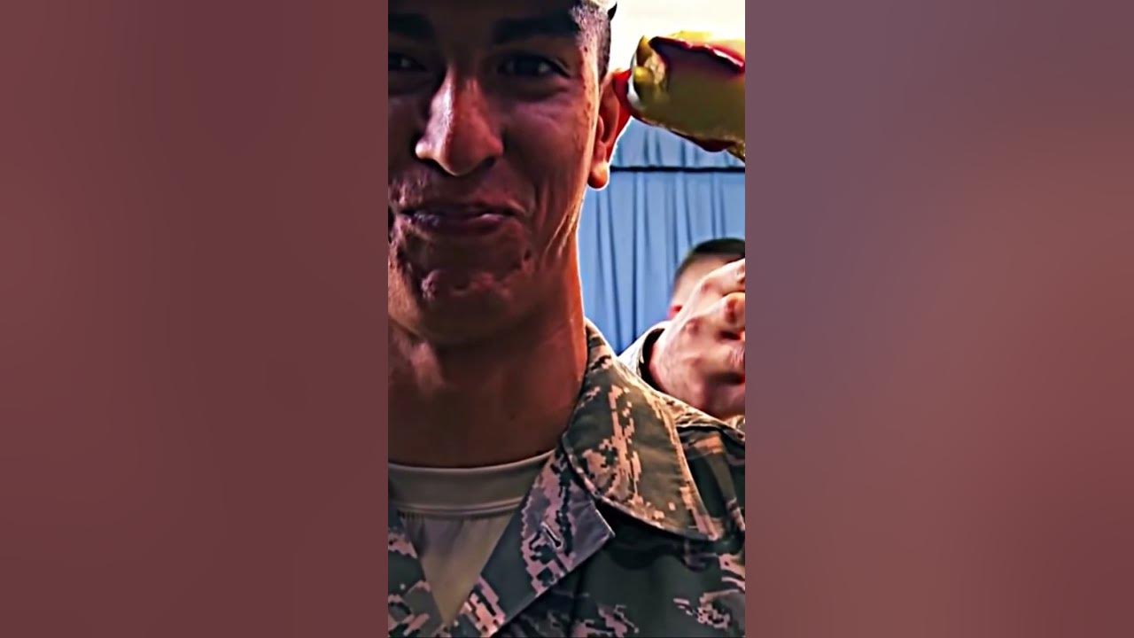 USAF Honor Guard Bearing Test #usaf #army #armedforces #honorguard #military #fyp #foryoupage #cold