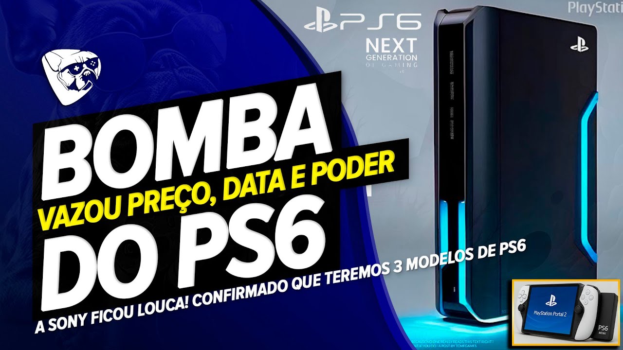 A SONY FICOU LOUCA! PS6 VAZOU DATA, PREÇO e RETROCOMPATÍVEL Com Todos PLAYSTATION! PS5 ABANDONADO