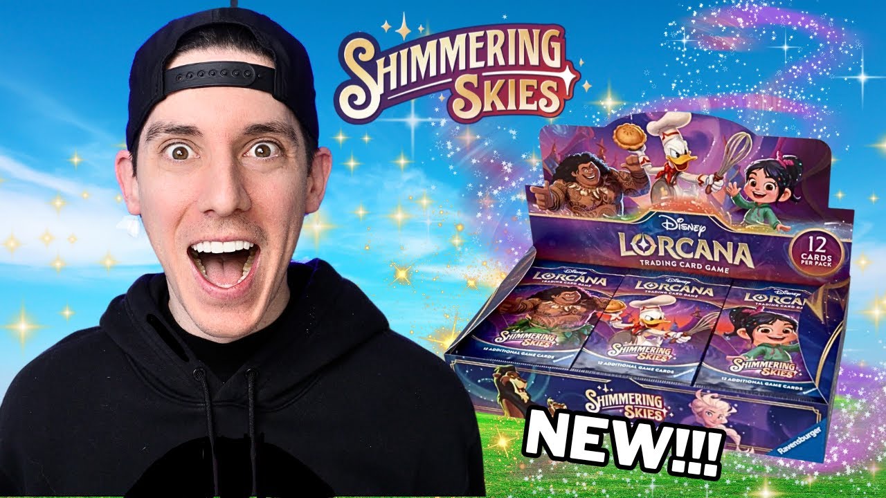 Opening Lorcana's AMAZING NEW SET! (Shimmering Skies)