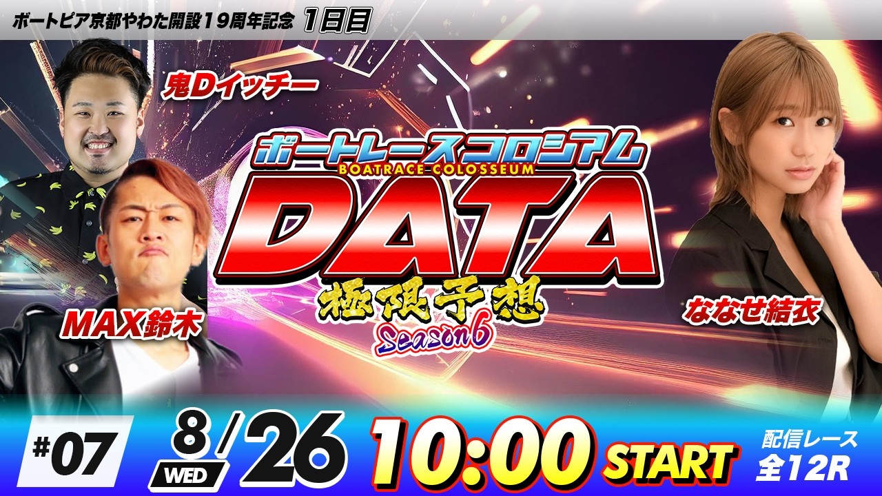 ボートレースコロシアムDATA | 鬼DイッチーVSMAX鈴木 | 極限予想season6 #07