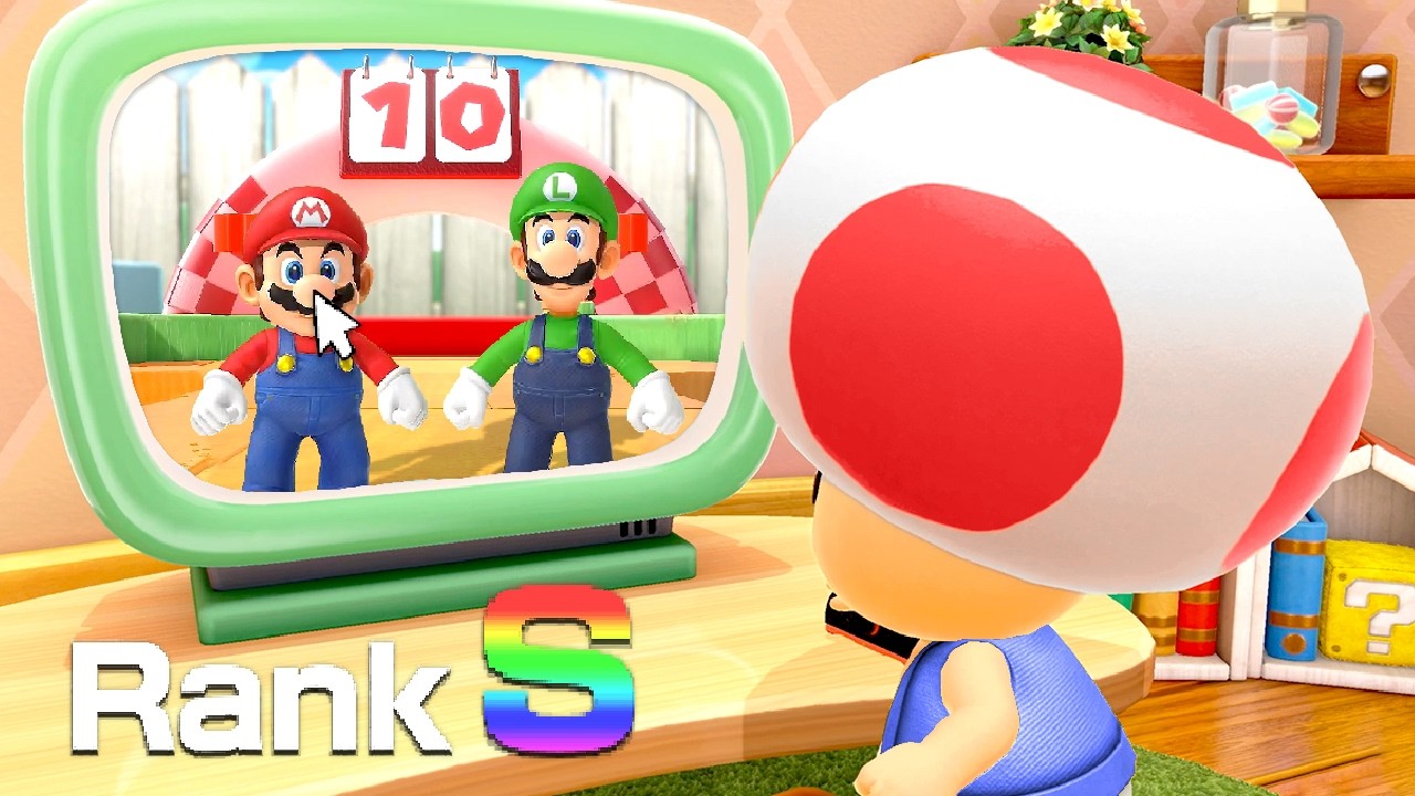 Super Mario Party Jamboree + Jamboree TV - ALL 14 Mouse Minigames (S Rank / 2 Player)