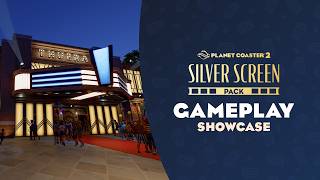 Silver Screen Pack - Gameplay Showcase | Planet Coaster 2