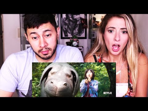 OKJA | Korean Netflix Film | Trailer Reaction w/ Lauren Francesca