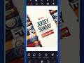 Amazing Sunday Flyer design in Pixellab # #tutorial #flyerdesign