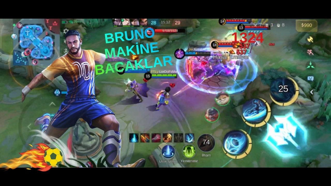 Bruno'nun Kritik Hasarı Şaka Mı? 😱 Düşmanları Sahadan Sildik!