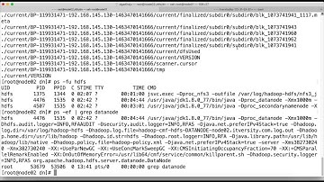 HDFS - Metadata, Datanode, Namenode and Secondary Namenode