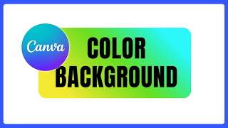 How to Add a Color or Gradient Background to Text in Canva