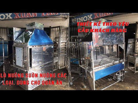 Video LÒ QUAY NƯỚNG SƯỜNG TỰ ĐỘNG. QUAY NƯỚNG CÁC LOẠI. DÙNG... - youtube