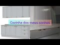 TOUR PELA MINHA COZINHA DOS SONHOS/COZINHA AMERICANA HENN/COZINHA MODULADA.