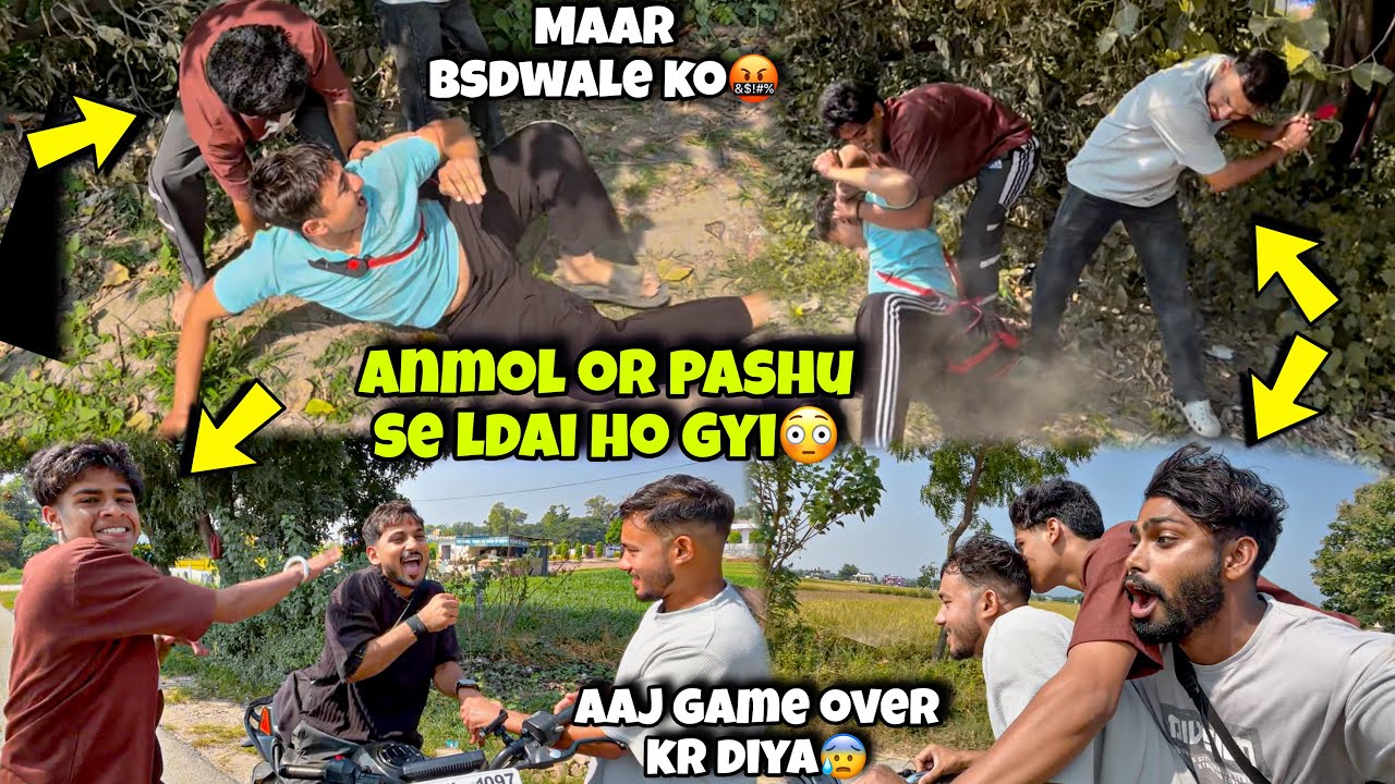 Anmol se ldai ho gyi😳