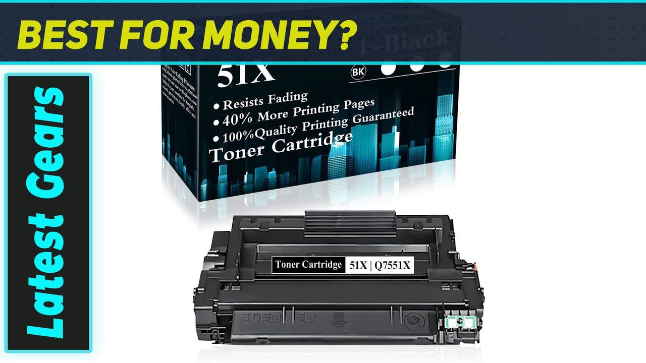TopInk 51X Q7551X Toner: The Ultimate HP P3005 Replacement! - YouTube