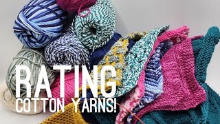 Rating Cotton Yarns - Shopping Joann Fabrics - Dishcloth Patterns
