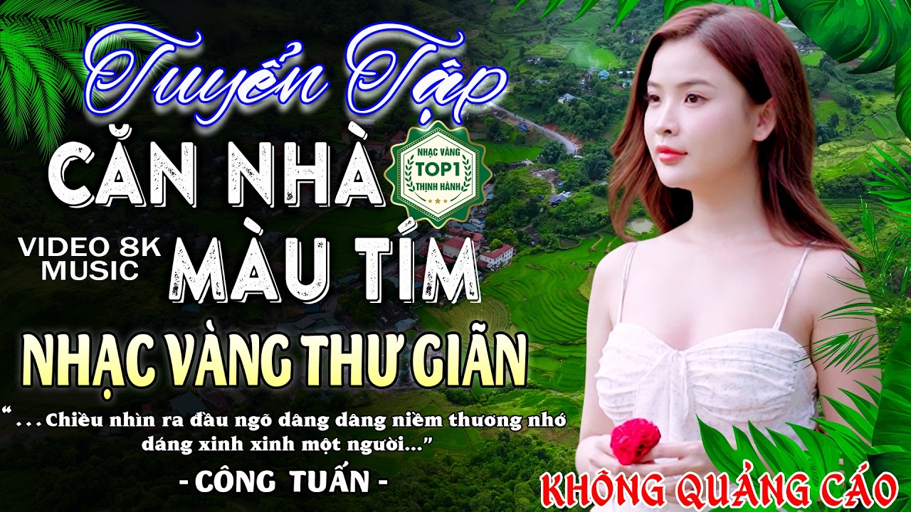 CĂN NHÀ MÀU TÍM🛑Nhạc Bolero Trữ Tình 5.0✨LK Rumba Chọn Lọc 2026- Công Tuấn NHẠC VÀNG HIẾM