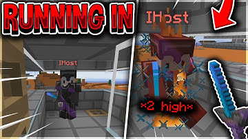 running in a 2 high base on 1dtr... | Minecraft HCF