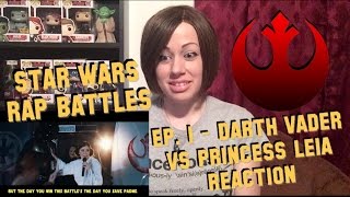 Star Wars Rap Battles Ep. 1 - Darth Vader vs Princess Leia REACTION