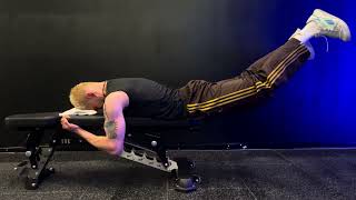 Bench Reverse Hyper ISO (Feet Apart)
