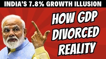 Is India’s growth really this high? | Paradox of High GDP Growth and Weak Economy
