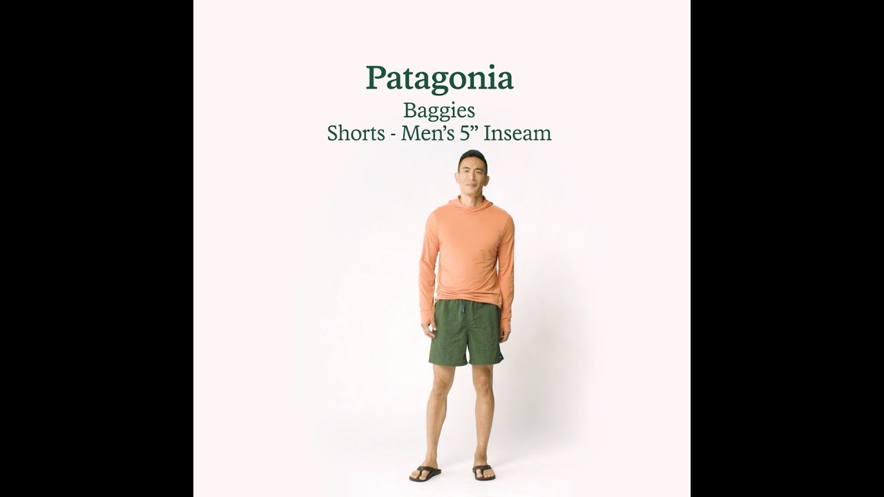 Patagonia Men's Baggies 5 Shorts- Tidepool Blue