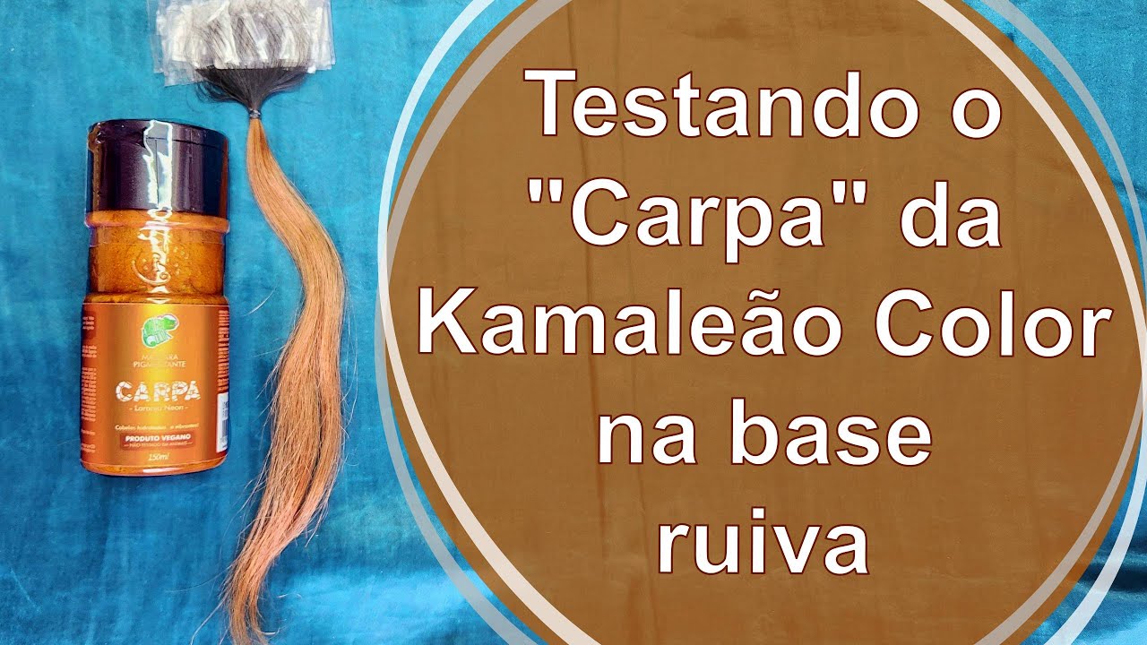 Testando o laranja neon 