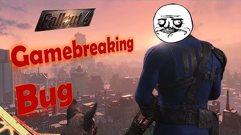 Fallout 4 Gamebreaking Bug/Glitch  (Arkjet-Mission)~~ Corrupted Savegame