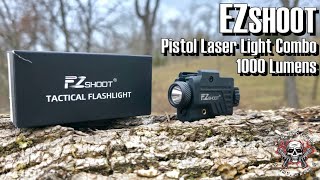EZshoot 1000 Lumens Pistol Laser Light Combo - Unboxing
