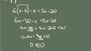 Difference between Zero and No Solution