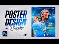 Football Poster Design | in Photoshop | For Bignner | Sports Poster Tutorial 2026