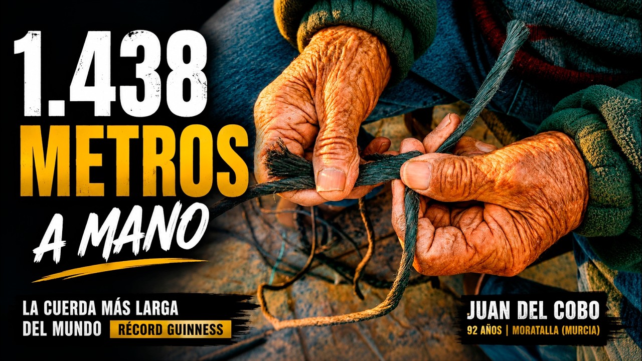 Así se hizo la cuerda más larga del mundo | Juan del Cobo, Moratalla
