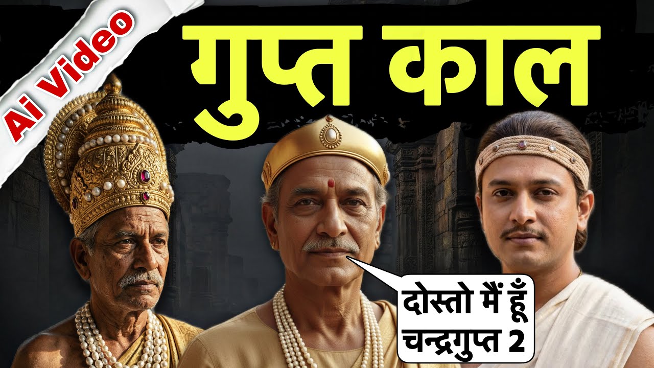 Ai की मदद से देखिए गुप्त काल ! Gupta Period Ai || Learn History With Ai || UPSC || SSC 