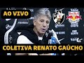 COLETIVA RENATO GAÚCHO AO VIVO - VASCO 0 X 3 BRAGANTINO - BRASILEIRÃO | COLETIVA VASCO AO VIVO