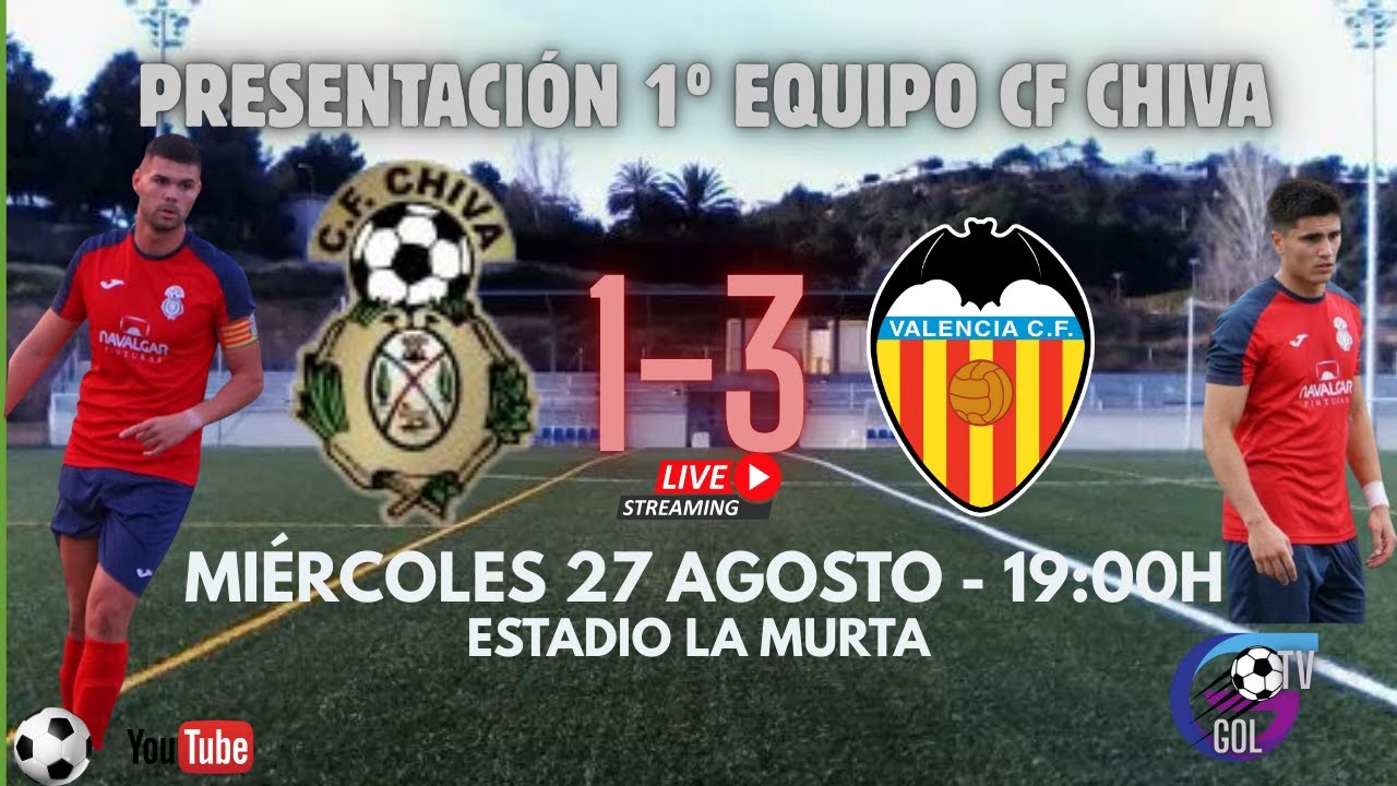 PRESENTACION CF CHIVA | CF Chiva 1-3 Valencia CF (juvenil)