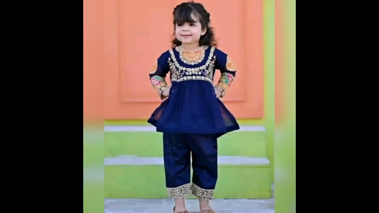 Design of baby Girl/ Bacho ky kapro KY design - YouTube