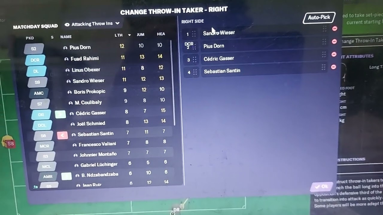 How to deal with disappeared player during set-piece in FM21