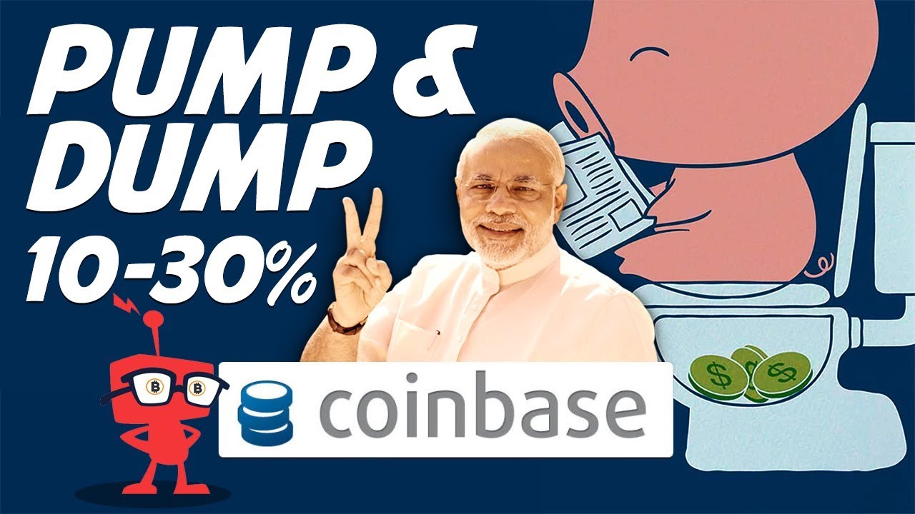 Earn 30% off Pump and Dumps, Coinbase vs Visa and Prime Minister of India on Blockchain